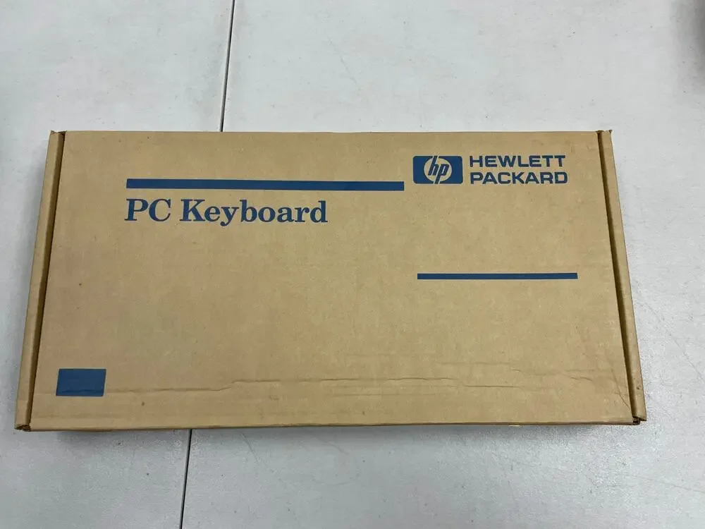 VINTAGE HEWLETT PACKARD PS/2 KEYBOARD MODEL: C3757-60201 C3757A ABA New In Box